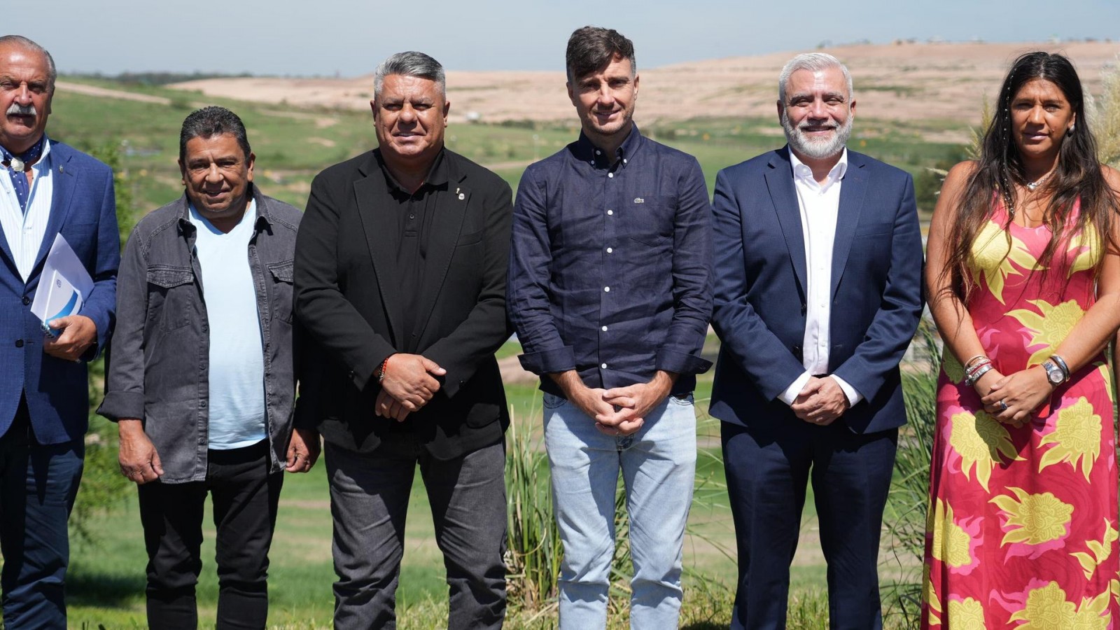 Lucas Ghi mantuvo una reunión con Claudio Tapia para recorrer el CEAMSE